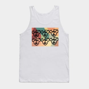 Faces Tank Top